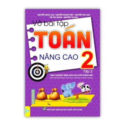 Sách - Combo Vở Bài Tập Toán Nâng Cao 2 - Tập 1 + 2 (Theo Chương Trình Giáo Dục Phổ Thông Mới)