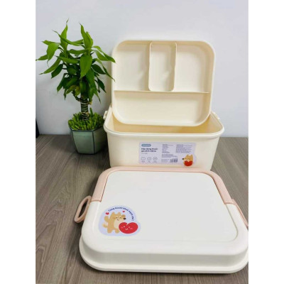 Hộp đựng thuốc gia đình kín khí có tay cầm Okina INOCHI 