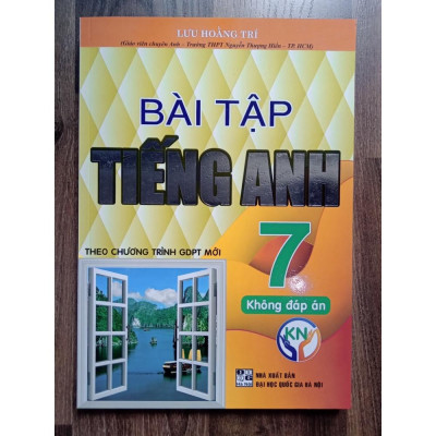 Sách - Bài Tập Tiếng Anh Lớp 7 - Theo Chương Trình GDPT Mới (Không Đáp Án)