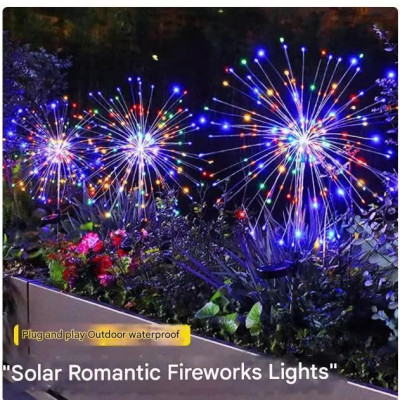 Đèn Năng Lượng Mặt Trời Trang Trí Hiệu Ứng Tạo Hình Hoa – 150 LED Siêu Đẹp, Siêu Sáng