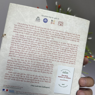 (Bìa cứng) BÊN KIA TỰ NHIÊN VÀ VĂN HÓA – Philippe Descola – Phạm Văn Quang, Võ Thị Ánh Ngọc (dịch) - NXB ĐH Sư phạm 