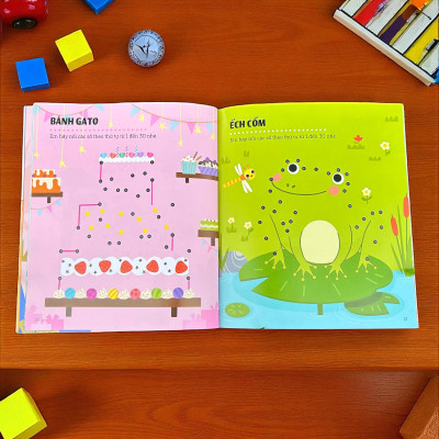 Sách cho bé - Rèn Luyện Khả Năng Tập Trung - 6 chủ đề - Lẻ tự chọn - Sách tương tác - Dành cho trẻ từ 2-5 tuổi