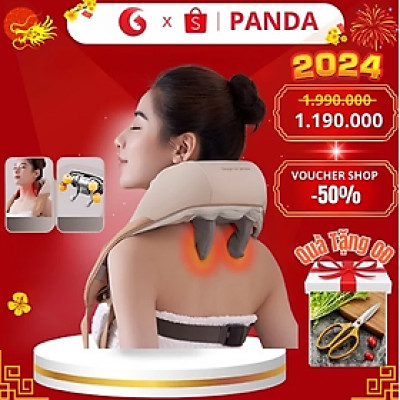 Máy Massage Cổ Vai Gáy Cao Cấp, Máy Mát Xa Đa Năng Mô Phỏng Xoa Bóp Giảm Đau Nhức Thư Giãn Hiệu Quả Hơn Súng Massage