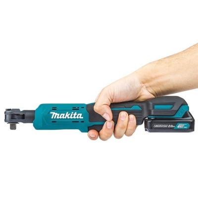 MÁY SIẾT BULONG XUYÊN TÂM DÙNG PIN 12V (3/8" VÀ 1/4") MAKITA WR100DSA (01 SẠC NHANH 01 PIN 2.0 AH) - HÀNG CHÍNH HÃNG