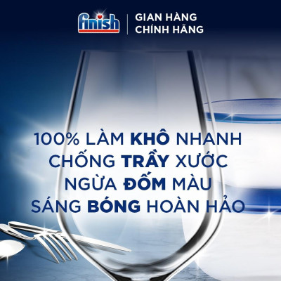 Nước Làm Bóng Chén Bát Finish Rinse & Shine Aid - chai 400ML