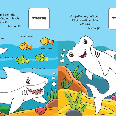 Bé Tô Màu - Khám Phá Đại Dương Bí Hiểm