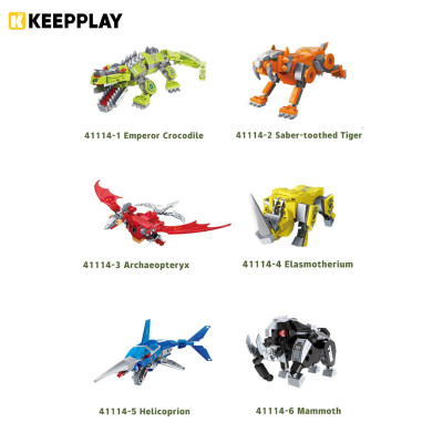 Đồ chơi lắp ráp, xếp hình K Keepplay 41114 - Robot Thần Vũ (775 mảnh ghép)