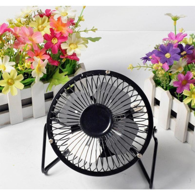 Quạt Lồng Sắt Mini Để Bàn Cổng Usb Tiện Lợi