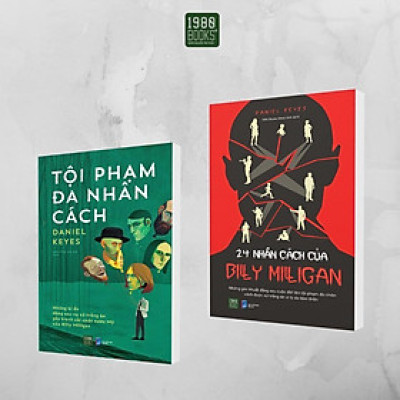 Combo 2 cuốn Tội Phạm Đa Nhân Cách + 24 Nhân Cách Của Billy Milligan - Bản Quyền