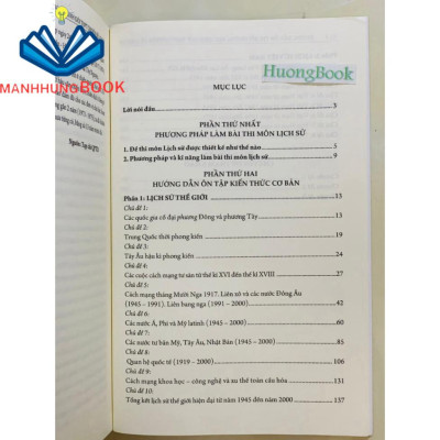 Sách - Hướng Dẫn Ôn Thi Bồi Dưỡng Học Sinh Giỏi Trung Học Phổ Thông Chuyên Đề Lịch Sử