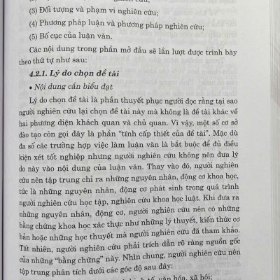 Để Hoàn Thành Tốt Luận Văn Ngành Luật ( Dùng cho sinh viên, học viên cao học và nghiên cứu sinh )