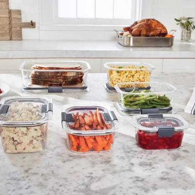 SET HỘP ĐỰNG THỰC PHẨM RUBBERMAID BRILLIANCE Hàng chính hãng