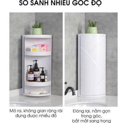 [KoSuyTu] KỆ GÓC XOAY 360 ĐỘ ĐA NĂNG – GIẢI PHÁP LƯU TRỮ THÔNG MINH CHO MỌI KHÔNG GIAN
