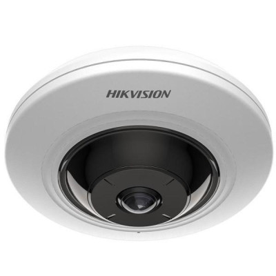 Camera IP HIKVISION Fisheye 5.0 Megapixel DS-2CD2955G0-ISU, Tích hợp micro thu âm  8m quan sát ngày & đêm ,.-Hàng chính hãng