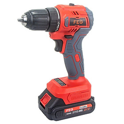 MÁY KHOAN VẶN VÍT DÙNG PIN 21V FEG EG-21DB - HÀNG CHÍNH HÃNG
