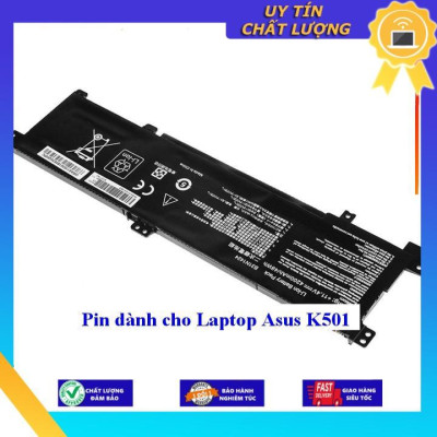 Pin dùng cho Laptop Asus K501  - Hàng Nhập Khẩu New Seal