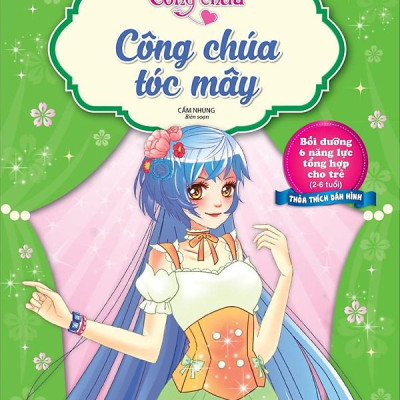 Dán Hình Công Chúa - Công Chúa Tóc Mây (Tái Bản 2023)