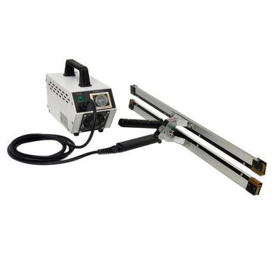 Máy hàn kẹp miệng túi IPS-600, đường hàn 600x5mm, gia nhiệt từ 2 hàm - Hàng nhập khẩu