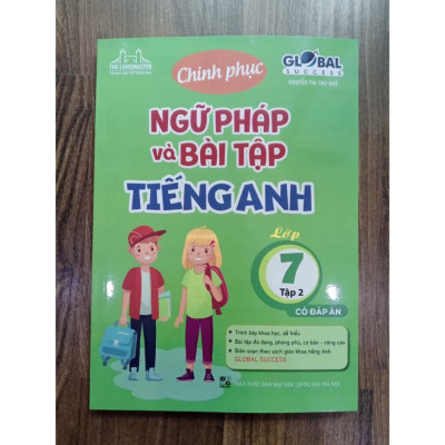 Sách - Combo 2c - GLOBAL SUCESS - Chinh phục ngữ pháp và bài tập tiếng anh lớp 7