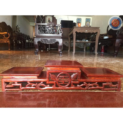 Tam sơn thủng gỗ hương ( ngang 20 x dài 70cm )