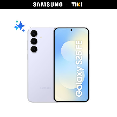 Điện Thoại Samsung Galaxy S25 FE (8/128GB), Concert Camera 50MP, Pin bền bỉ, Trợ thủ AI thông minh - Hàng chính hãng