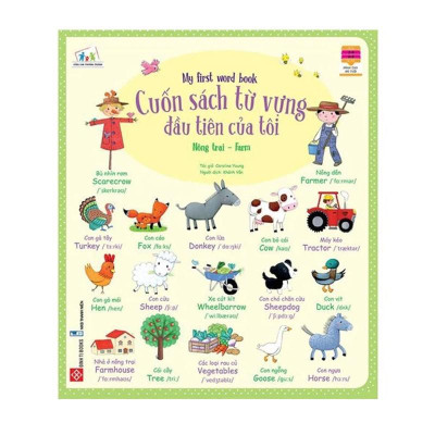 Sách - Cuốn Sách Từ Vựng Đầu Tiên Của Tôi - My First Word Book - Caroline Young - Đinh Tị Books