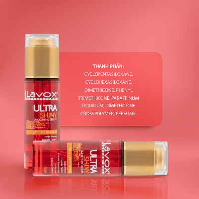 Serum Huyết Thanh Dưỡng Bóng Tóc Lavox 60ML