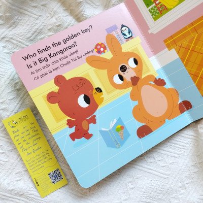 sách thiếu nhi Đi Tìm Chìa Khóa Vàng - Finding Golden Key