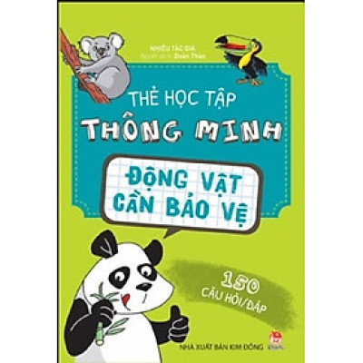 Thẻ học tập thông minh - Động vật cần bảo vệ