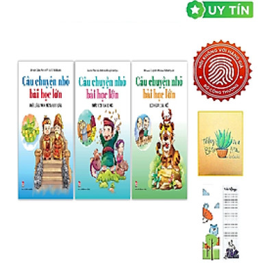 Bộ Sách Câu Chuyện Nhỏ Bài Học Lớn (Tặng Kèm Bookmark CÚ MÈO + SỔ TAY XƯƠNG RỒNG)