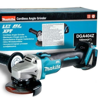 MÁY MÀI GÓC DÙNG PIN 100MM (KHÔNG KÈM PIN VÀ ĐẾ SẠC) MAKITA DGA404Z- HÀNG CHÍNH HÃNG