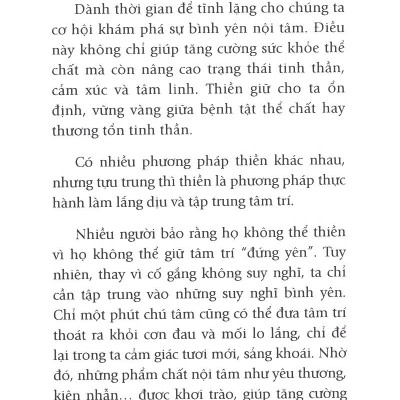 Tìm Lại Sức Mạnh Tinh Thần