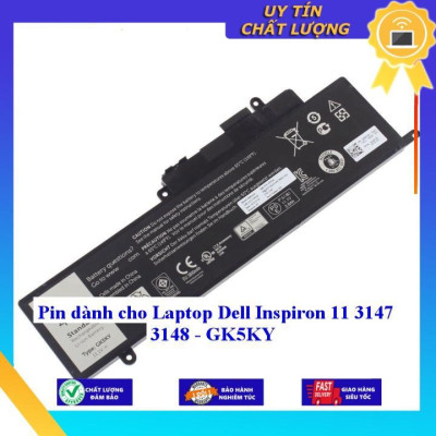Pin dùng cho Laptop Dell Inspiron 11 3147 3148 GK5KY - Hàng Nhập Khẩu New Seal