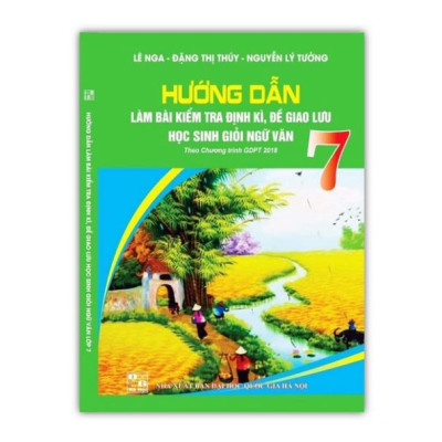 Sách - Combo 2 cuốn Hướng dẫn làm bài kiểm tra ngữ văn định kì, đề giao lưu học sinh giỏi ngữ văn ( Lớp 6 + lớp 7 )