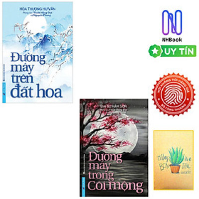 Combo Đường Mây Trong Cõi Mộng Và  Đường Mây Trên Đất Hoa ( Tặng sổ tay xương rồng )