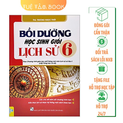 Sách - Bồi dưỡng học sinh giỏi Lịch sử 6