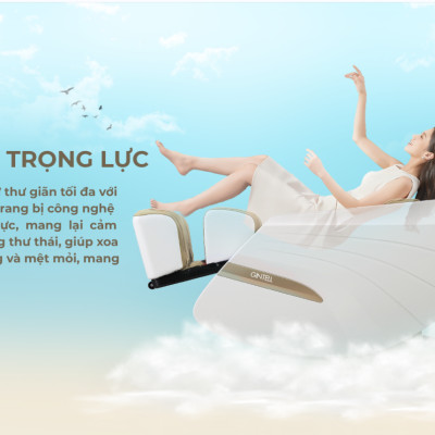 |MUA 1 TẶNG 1| Ghế massage toàn thân GINTELL S3 PLUS SUPER CHAIR + G RELAX EZ | 3 Năm bảo hành chính hãng