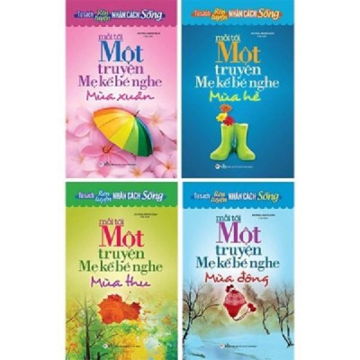 Sách Tủ Sách Rèn Luyện Nhân Cách Sống Mỗi Tối Một Truyện Mẹ Kể Bé Nghe (Mùa Hè) - Tân Việt Books
