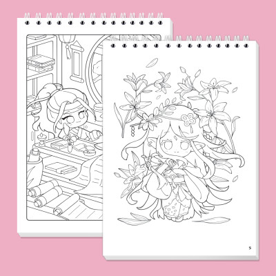 Sách - Sách Tô Màu - Một Ngày Thử Xuyên Không Vào Thế Giới Kỳ Lạ