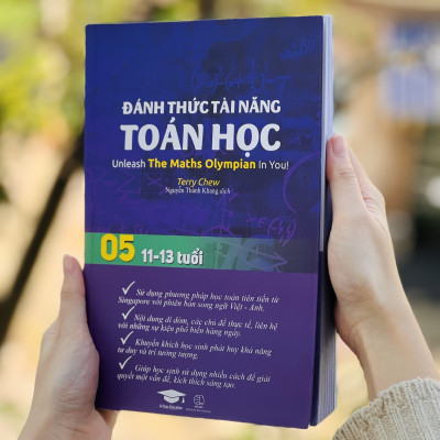 Sách Đánh Thức Tài Năng Toán Học 3, 4, 5 ( Combo 3 Cuốn ) - Tổng hợp kiến thức toán học lớp 3 đến lớp 6, Hiệu sách Genbooks
