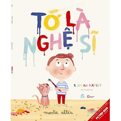 Sách Tranh Song Ngữ  - Tớ Là Nghệ Sĩ