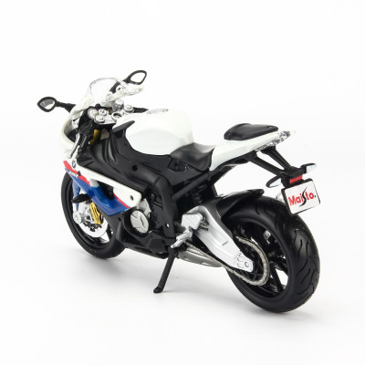 Mô Hình Xe Bmw S1000RR White 1:12 Maisto MH-31101-2