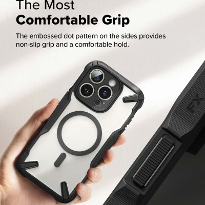 Ốp lưng cho iPhone 16 Pro Max / 16 Pro RINGKE Fusion X Magnetic - Hàng Chính Hãng