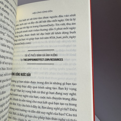 HIỆU ỨNG CỘNG DỒN – Darren Hardy– Châu Sa dịch – Nhã Nam 