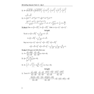 Sách - Bồi Dưỡng Năng Lực Toán Lớp 11 - Tập 2 - Dùng Chung Cho Các Bộ Sách - Khang Việt Book
