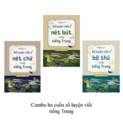 Combo Ba Cuốn Sổ Luyện Viết