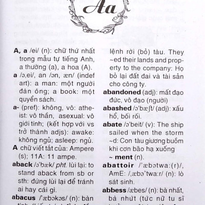 Từ Điển Anh - Việt Dành Cho Mọi Đối Tượng (85.000 Từ)
