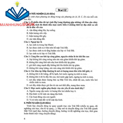 SÁCH - bộ đề kiểm tra địa lí lớp 10