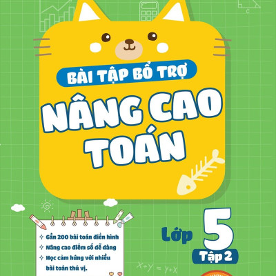 Sách - Bài Tập Bổ Trợ Nâng Cao Toán Lớp 5 - Tập 2