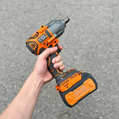 MÁY SIẾT ỐC PIN 20V KHÔNG CHỔI THAN 4000MAH 500N DCW5 ANCHOR ( 2 PIN + 1 SẠC )  - HÀNG CHÍNH HÃNG